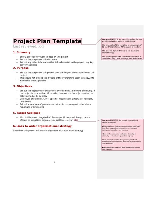 Project Plan Sample 的图像结果