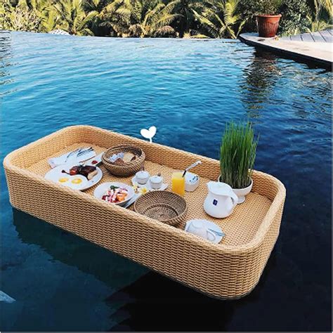 TEmkin Luxury Floating Serving Tray Pool Tray Table, India | Ubuy