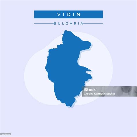 Vector Illustration Vector Of Vidin Map Bulgaria Stock Illustration - Download Image Now ...