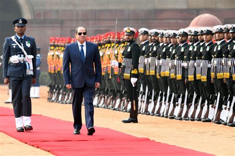 Egyptian President Abdel Fattah El-Sisi