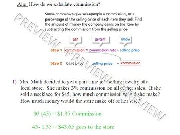Commission Math Examples 的图像结果