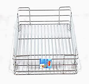 Accent Stainless Steel Wire Basket for Modular Kitchen | Plain ...