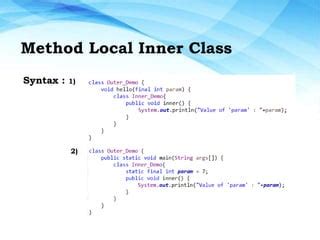 Image result for Nested Methods in Java