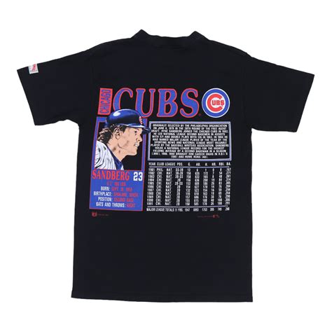 Original vintage 1992 Ryne Sandberg Chicago Cubs Shirt | WyCo Vintage