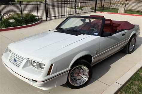 No Reserve: 32-Years-Owned 1984 Ford Mustang GT 20th Anniversary Edition Convertible 5-Speed for ...