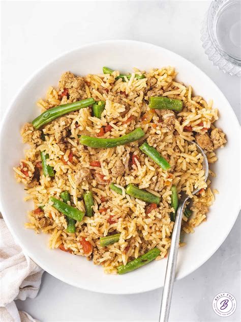 Ground Turkey and Rice Skillet Recipe - Belly Full