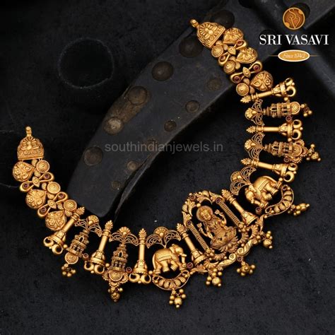 Top 9 Trending Gold Necklace Designs | South Indian Jewels