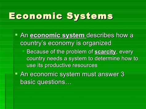 Economic Systems Comparison Chart 的图像结果