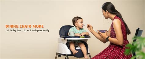 Buy Baybee 4 in 1 Convertible High Chair for Kids with Adjustable ...