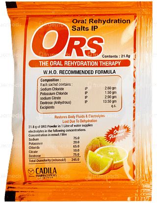 Ors Powder Cadila 21.8 GM | Order Ors Powder Cadila 21.8 GM Online at ...
