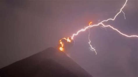 Image result for Exploding Volcano Lightning
