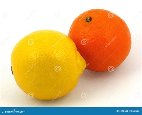 Lemon and Orange stock photo. Image of freshness, healthy - 4148500