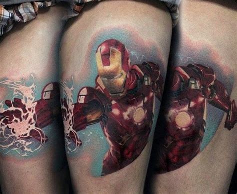 Tatuajes de Iron Man - 120 diseños, significado y mejores ideas
