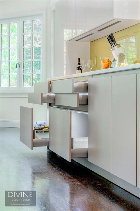 Weston Chestnut Modern Kitchen — Divine Design Center