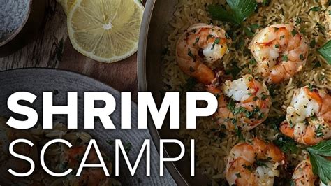 Shrimp Scampi With Rice
