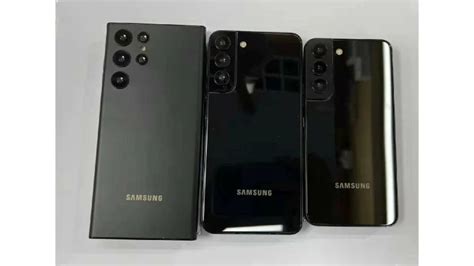 Trapelano i mock-up di Samsung Galaxy S22, S22+ e S22 Note
