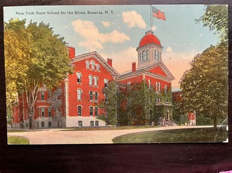 Vintage Postcard 1911 New York State School for the Blind Batavia New ...