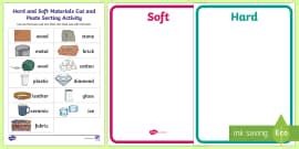 KS1 Comparing and Grouping Materials Activity Pack - Twinkl