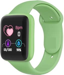 IMMUTABLE D20 SMART WATCH GREEN F23 Smartwatch Price in India - Buy ...