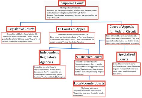 Federal Court System Structure Chart 的图像结果