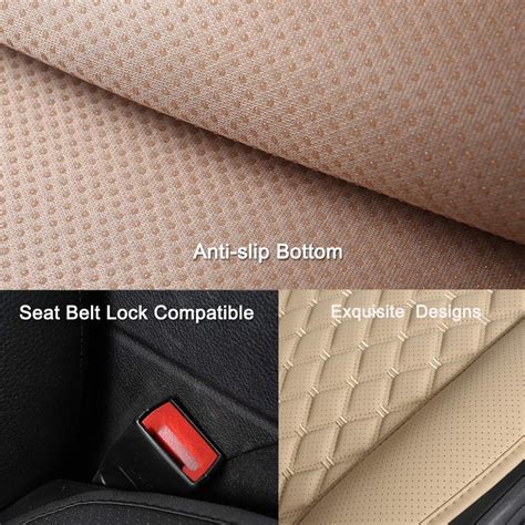 Buy Black Panther 1 Pair Car Seat Covers, Luxury Car Protectors ...