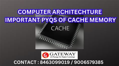 Image result for Cache Memory in Computer by Gate