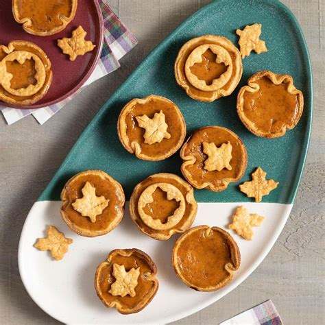 Mini Pumpkin Pies Recipe Mini Pumpkin Pies Made In A Muffin Tin