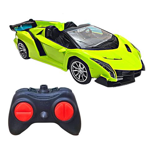 Buy Remote Control Big Car with Light - Green (5-8 Years) on Snooplay India