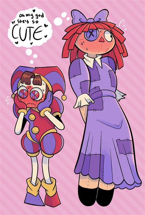 Pomni x Ragatha#5 by TheLittleGirly23 on DeviantArt