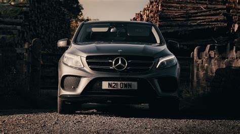 Download wallpaper 1920x1080 mercedes, car, suv, gray, front view full ...