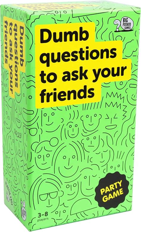 Big Potato Dumb Questions to Ask Your Friends | Hilarious Board India ...