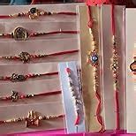 Buy Oblivion Rakhi for Brother Set of 10 with Dish, Silver Coin ...