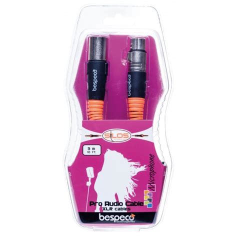 Bespeco XLR Male to Female XLR Cable SLFM300 Microphone Cable – BAJAAO.COM