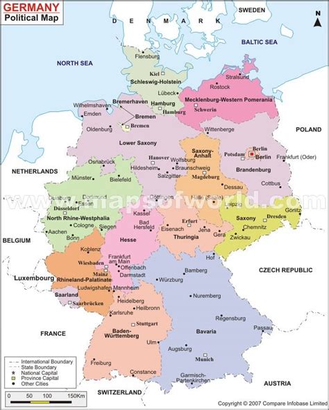 Image result for Map of Germany