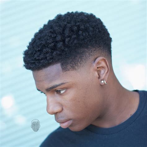 Curls + Low Fade - Men's Haircuts | Fade haircut, Long hair styles men ...