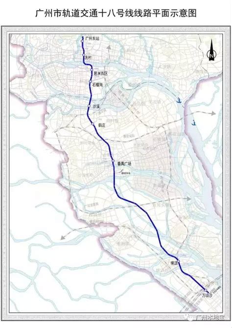 广州19号线地铁规划图二期广州19号线地铁规划图2022已更新今日动态