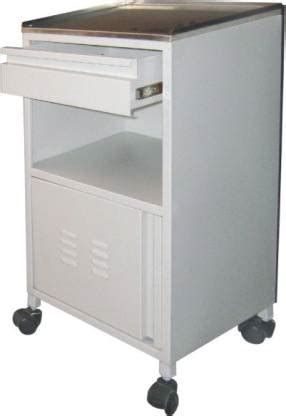 pmps MULTIPURPOSE HOSPITAL BEDSIDE FOOD TROLLEY / LOCKER WITH DRAWER ...