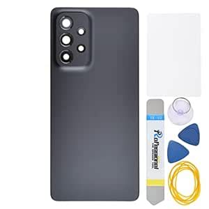 Black Plastic Back Panel Cover Replacement Back Camera Frame Back ...