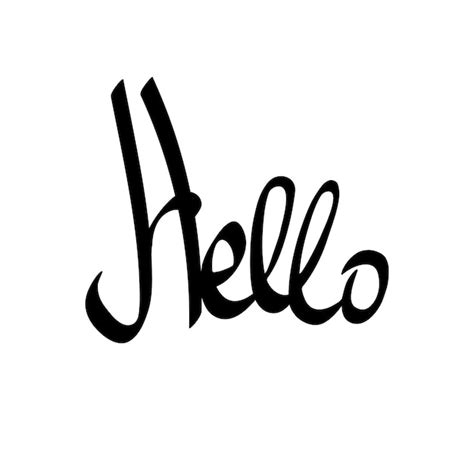 Image result for Hello Letteing