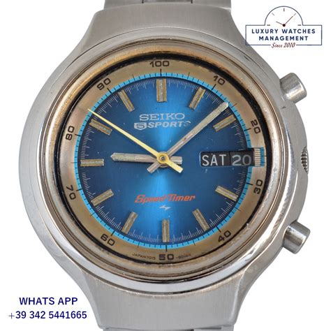 SEIKO 5 Sports Speed-Timer 7015-8000 Flyback JDM 1970’s – LWM Italia