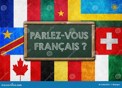DO YOU SPEAK FRENCH stock illustration. Illustration of motivation ...