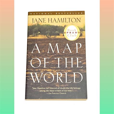 Used Fiction Paperback Book - A Map of the World - Jane Hamilton - Vintage Pre Owned - Good - Etsy