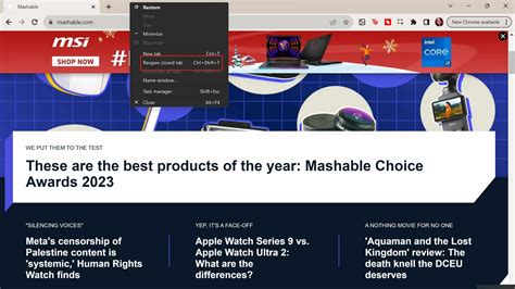 How To Reopen Closed Tabs - Tech