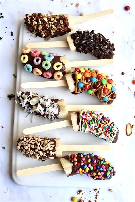 Pin by Anea on Dulces Ideas | Frozen banana pops, Chocolate covered ...