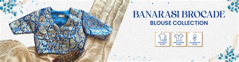 Buy customised readymade blouses for saree online at Godhuli