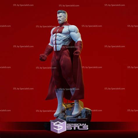 Omni Man Flying Pose 3D Print Files | SpecialSTL