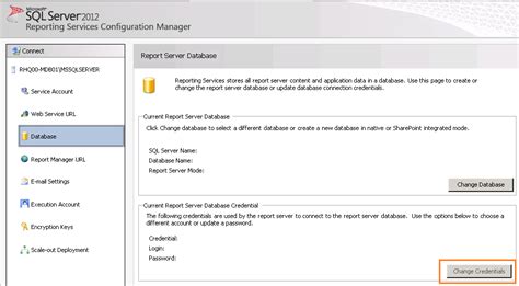 MS SQL Server Cannot Connect to the Report Server Database 的图像结果
