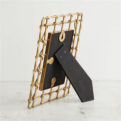 Buy Fiesta Gold Textured Metal Photo Frame from Home Centre at just INR ...
