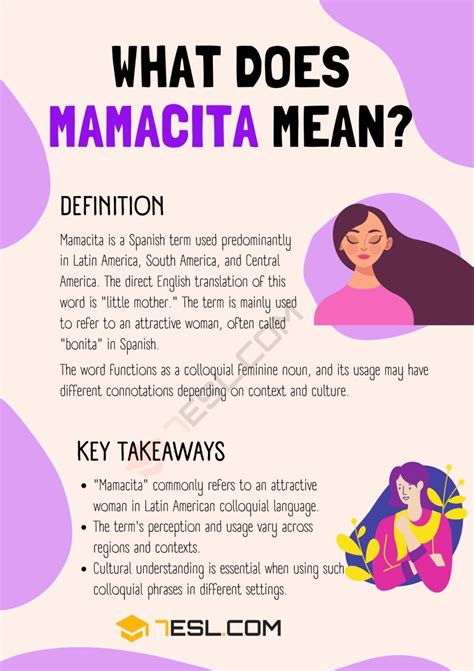 Mamacita Meaning, Origin and Examples • 7ESL