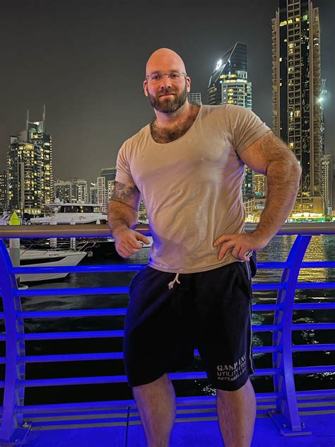 TW Pornstars - Gschiel Gerald The Human Bear. Twitter. Dinner time #Dubai. 4:29 PM - 3 Feb 2023